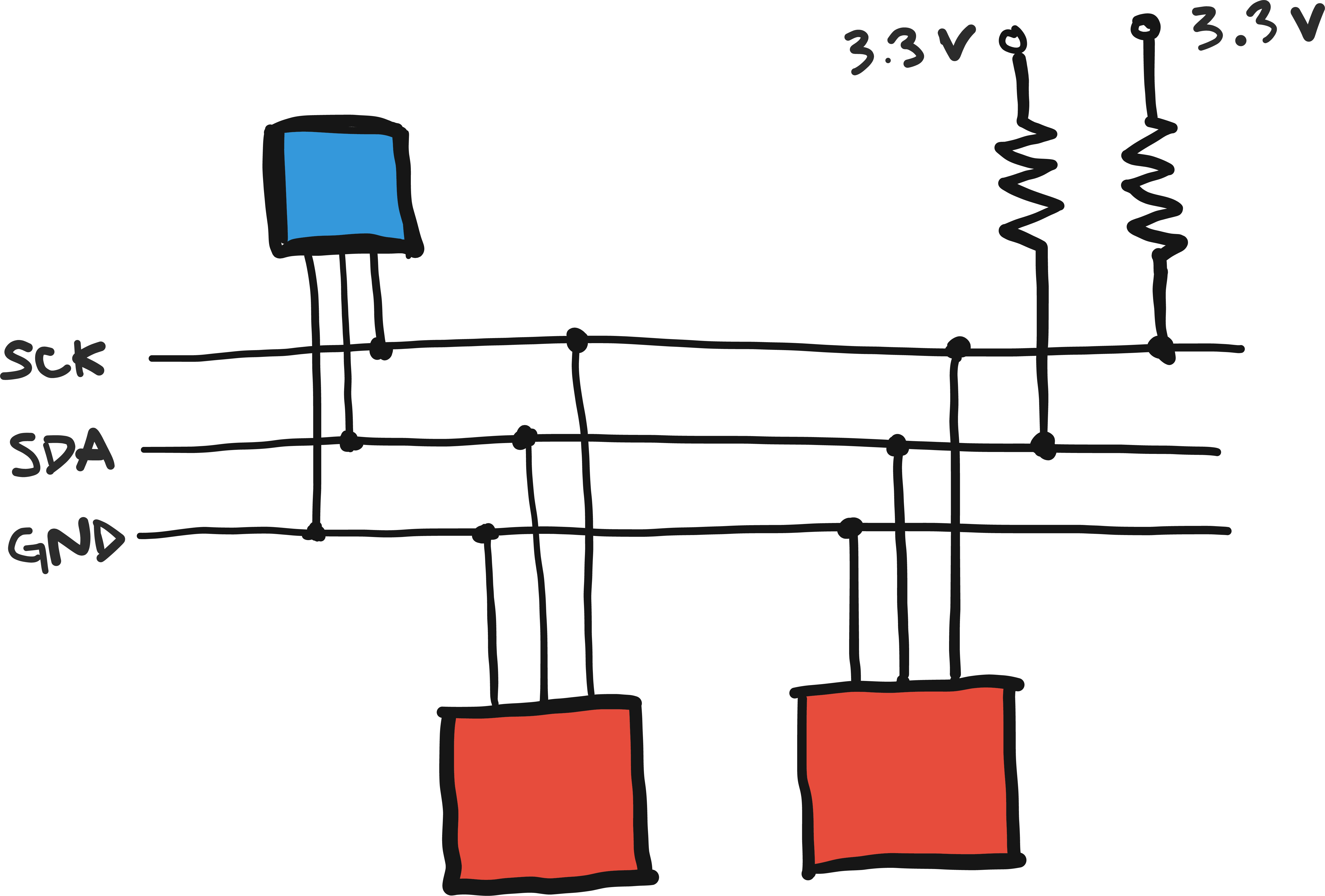 I2C schematic
