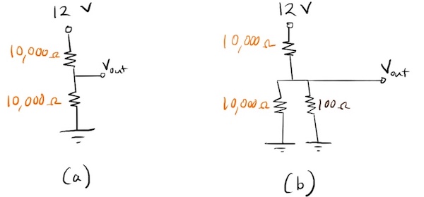 Voltage divider warm-up 2